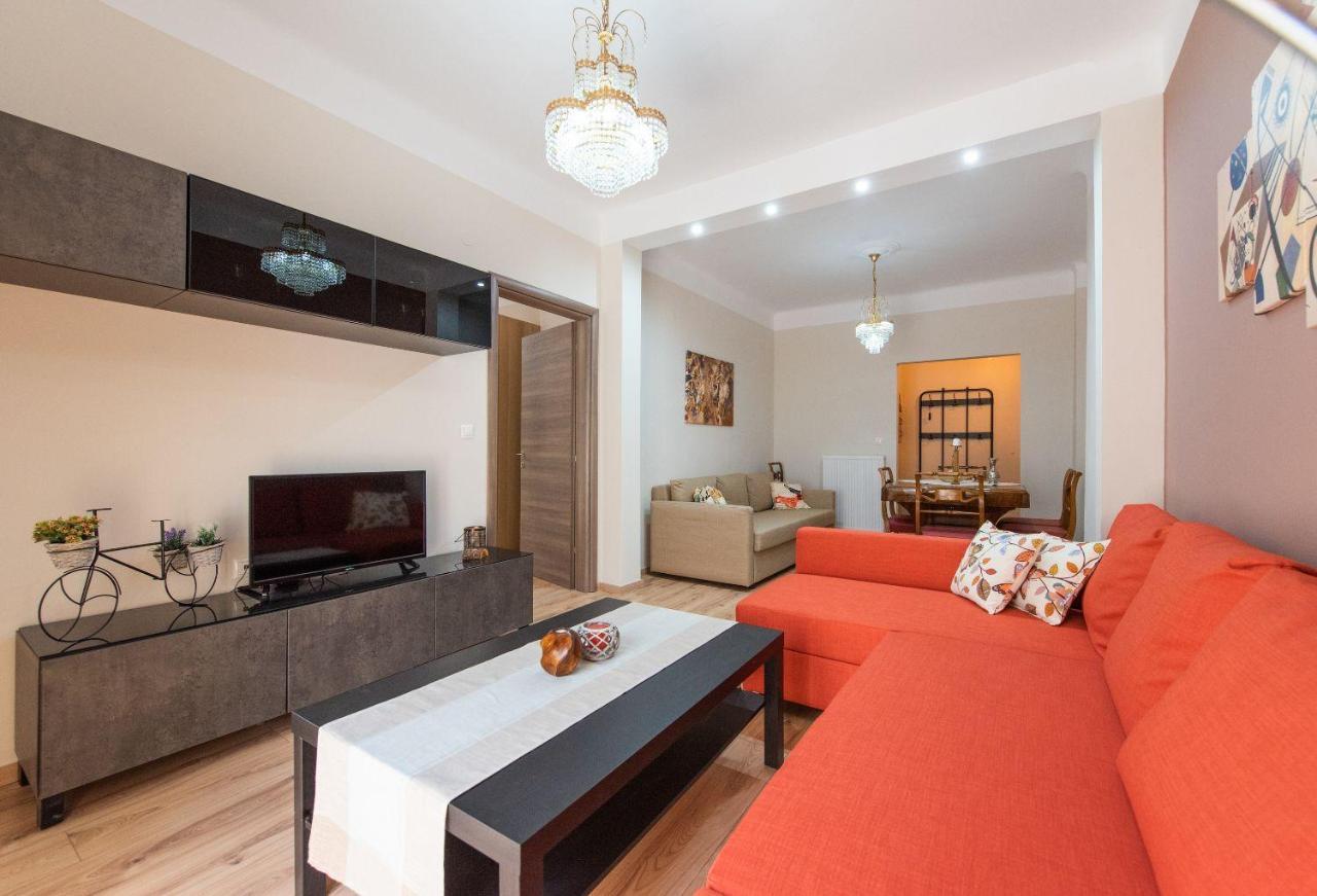 Apricot By Halu! Cozy Apt Next To Agia Sophia Metro Station Thessaloniki Exterior photo
