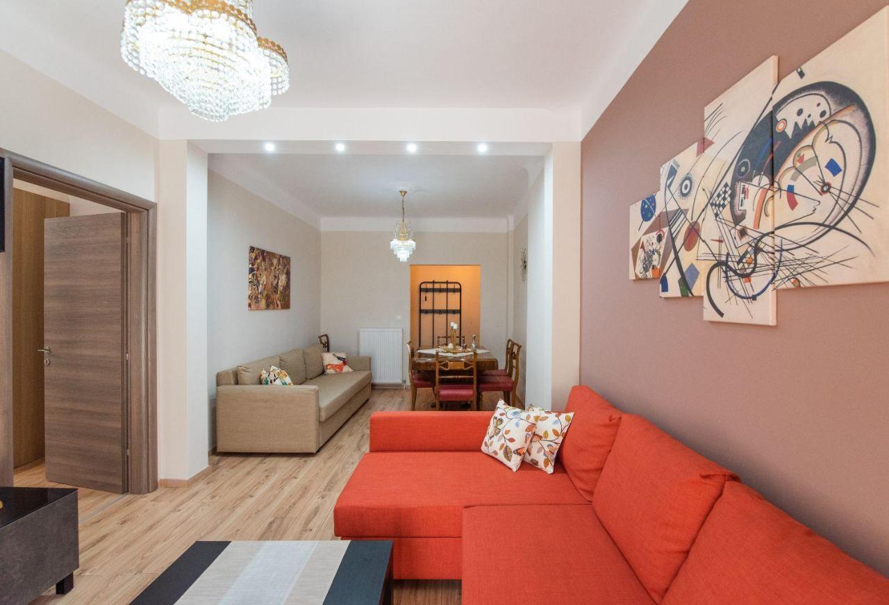 Apricot By Halu! Cozy Apt Next To Agia Sophia Metro Station Thessaloniki Exterior photo